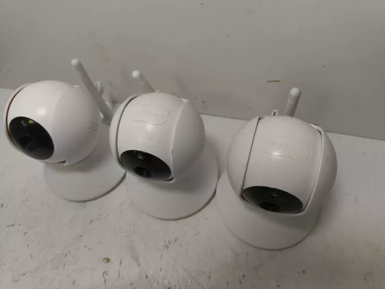 NIANIA ELEKTRONICZNA BABY MONITOR SM35PTZ 3 KAMERY + KONTROLER *CZYTAJ OPI