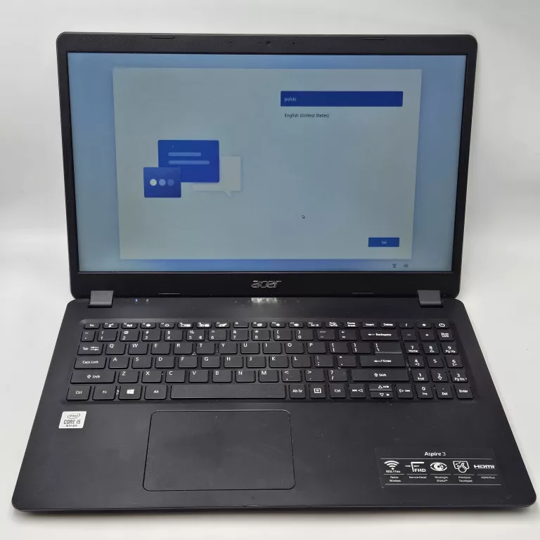 LAPTOP ACER ASPIRE 3 N19C1 WIN11 I5-1035G1 8GB 512GB INTEL UHD