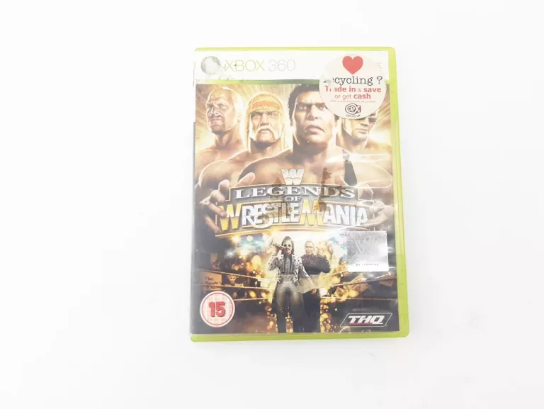GRA WWE LEGENDS OF WRESTLEMANIA XBOX 360