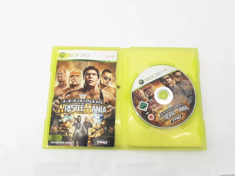 GRA WWE LEGENDS OF WRESTLEMANIA XBOX 360