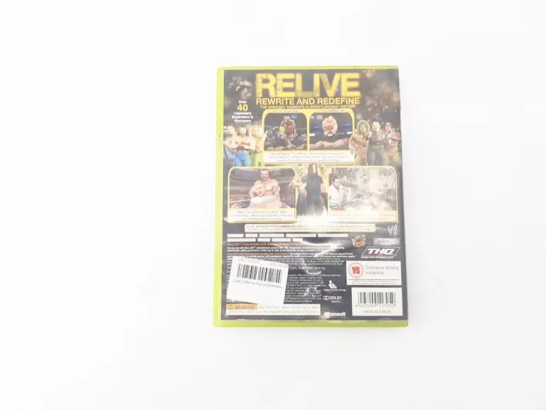 GRA WWE LEGENDS OF WRESTLEMANIA XBOX 360