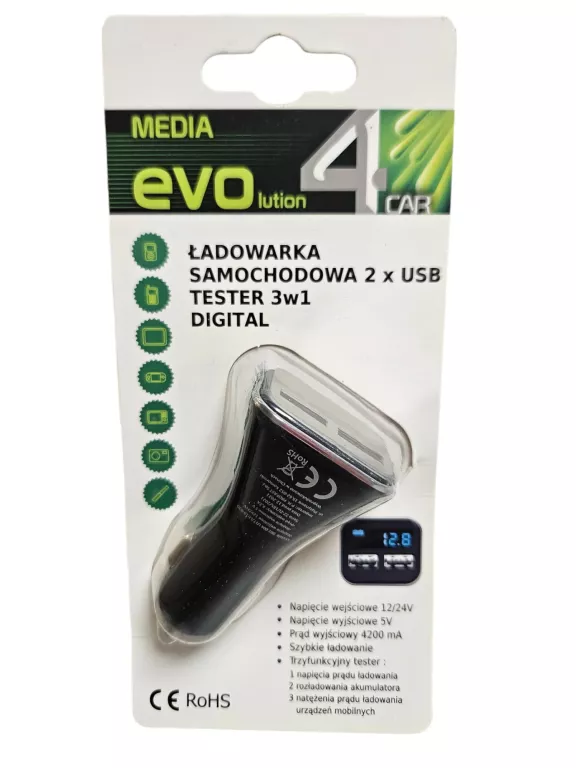 ŁADOWARKA SAMOCHODOWA MEDIA EVO LUTION