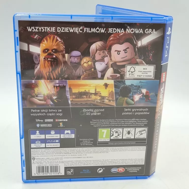 GRA LEGO STAR WARS SKYWALKER SAGA PL PLAYSTATION4