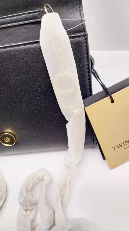 TOREBKA ELEGANCKA KOPERTÓWKA Z PIÓRKAMI MILANO TWINSET