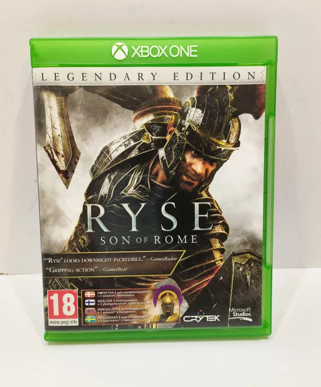 GRA XBOX ONE RYSE SON OF ROME