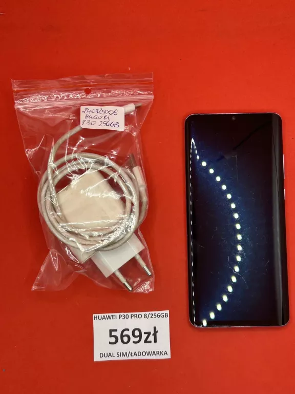 HUAWEI P30 PRO 8/256GB + ŁADOWARKA