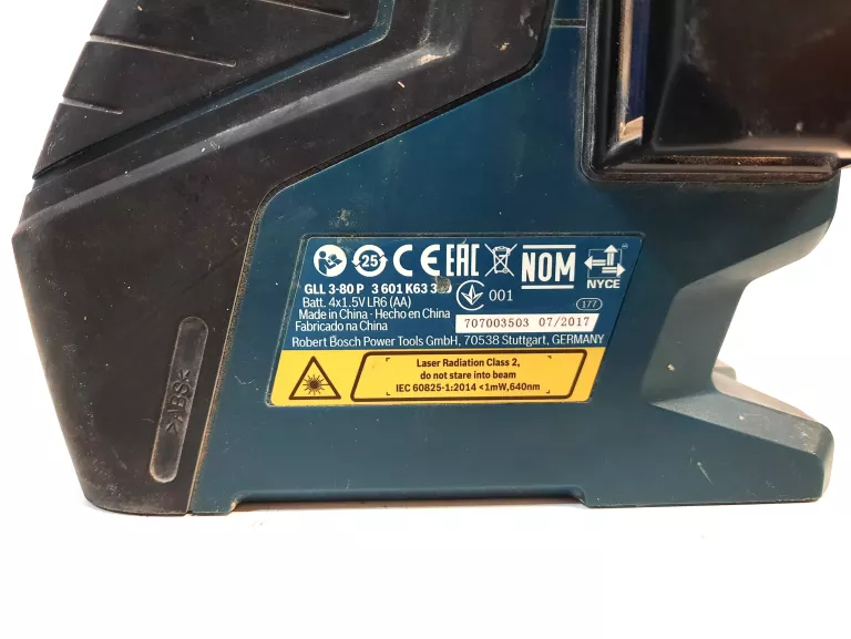 LASER KRZYZOWY BOSCH GLL 3-80 P + WALIZKA