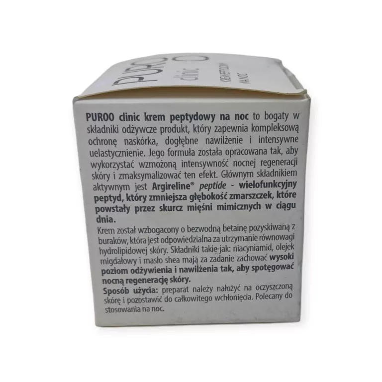 PUROO CLINIC KREM PEPTYDOWY NA NOC 50ML