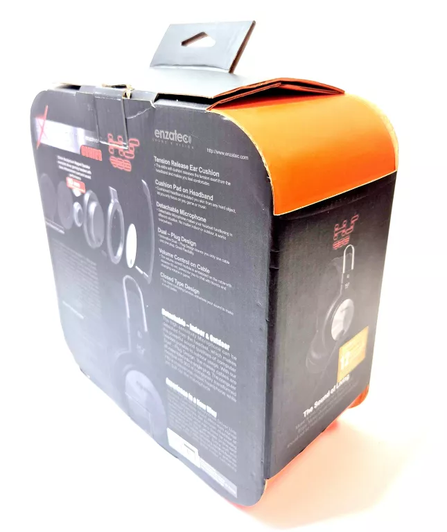 SŁUCHAWKI ENZATEC HS903BK