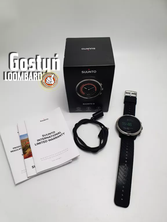 ZEGAREK SUUNTO 9 G1 SS050142000 CZARNY