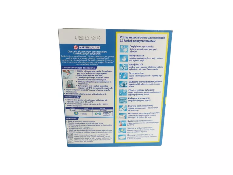 TABLETKI DO ZMYWARKI DOMOL 40SZT