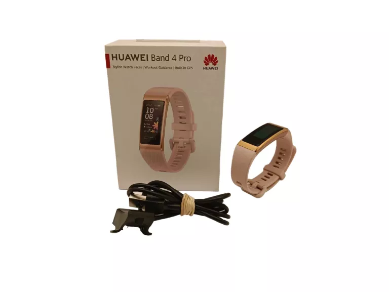 OPASKA SMARTWATCH HUAWEI BAND 4 PRO PINK GOLD SPORT BAND