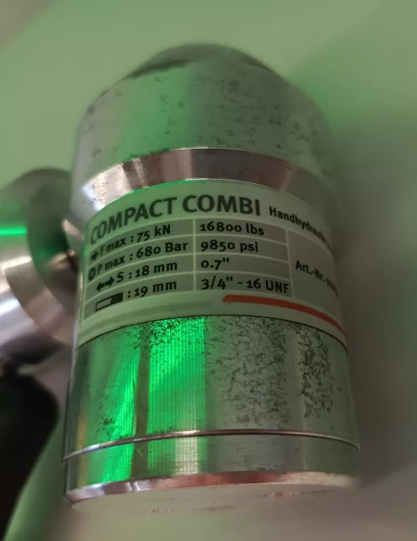 WYCINAK HYDRAULICZNY KOMPLET COMPACT COMBI STANDARD
