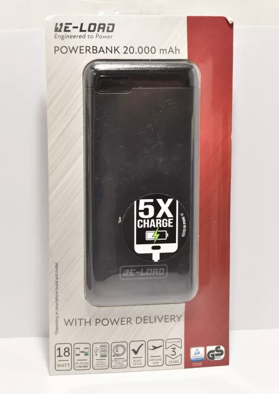 POWERBANK RE-LOAD 20000MAH