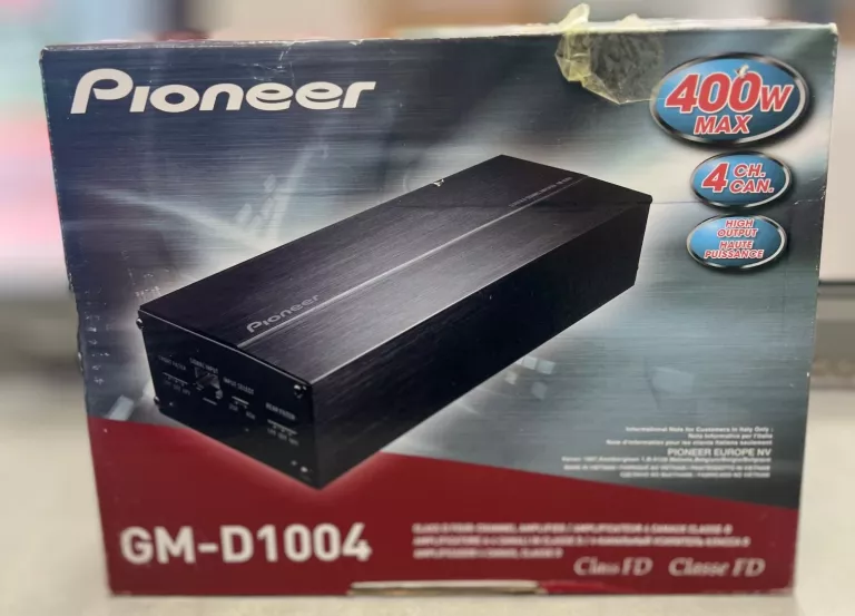 PIONEER GM-D1004 WZMACNIACZ SAMOCHODOWY