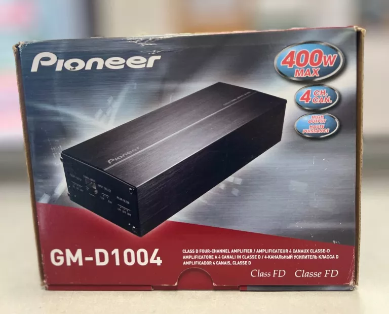PIONEER GM-D1004 WZMACNIACZ SAMOCHODOWY