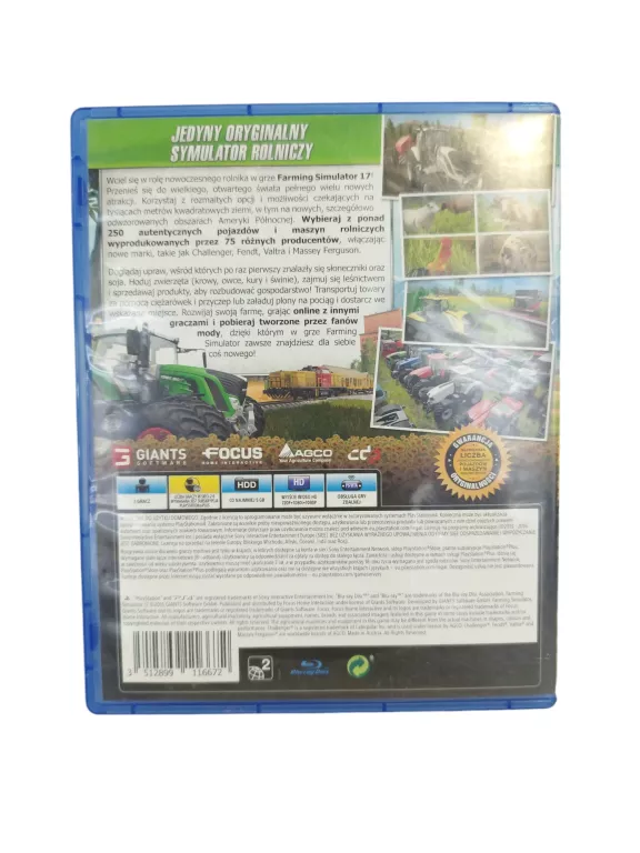 PS 4 FARMING SIMULATOR 17