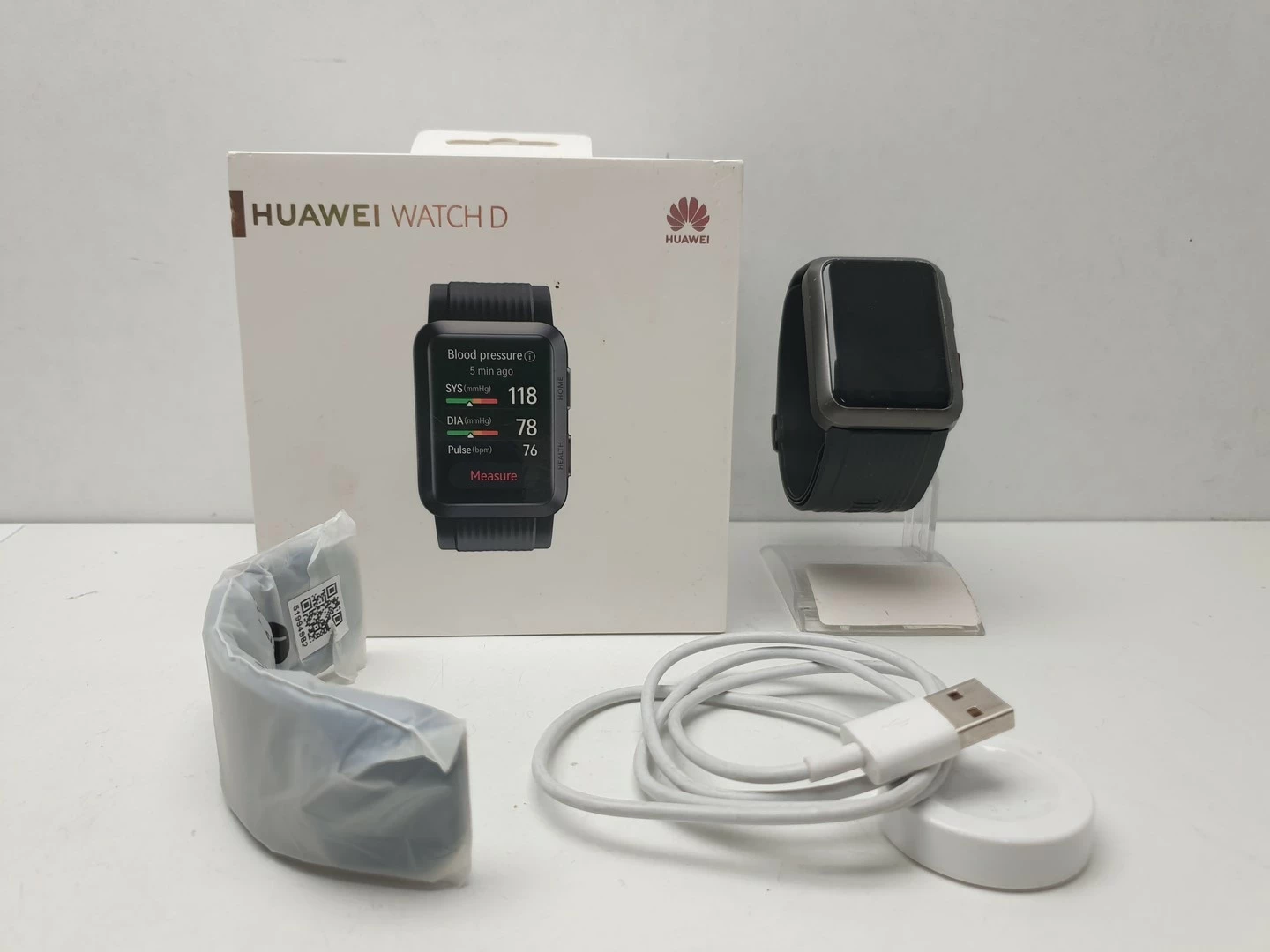 smartwatch-huawei-watch-d-komplet-cisnieniomierz-ekg-stan-uzywany