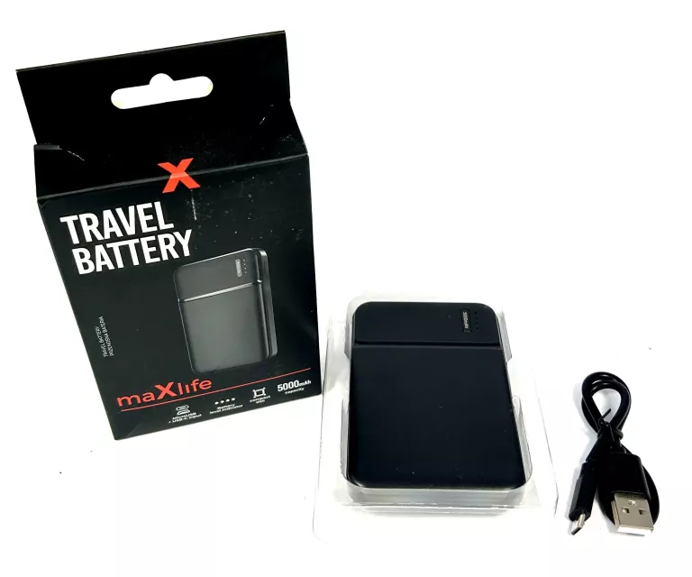 POWERBANK MAXLIFE MXPB-01 5000MAH JAK NOWY!