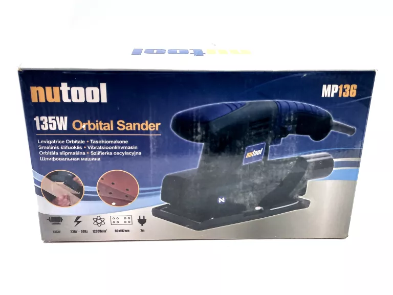 SZLIFIERKA OSCYLACYJNA NUTOOL SIECIOWE