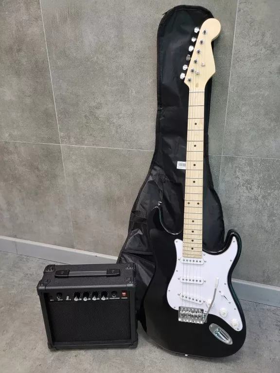 GITARA ELEKTRYCZNA NN EG SET + PIECYK GA-20