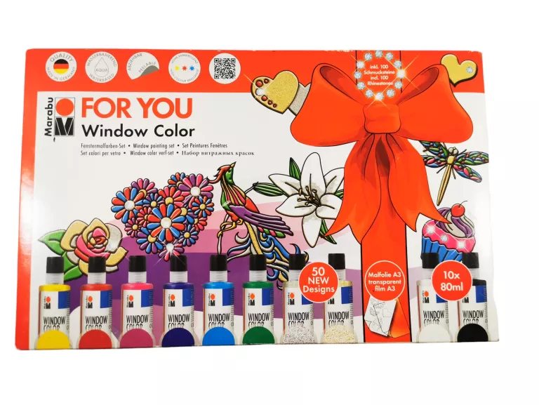 FARBY DO SZKŁA MARABU FOR YOU WINDOW COLOR