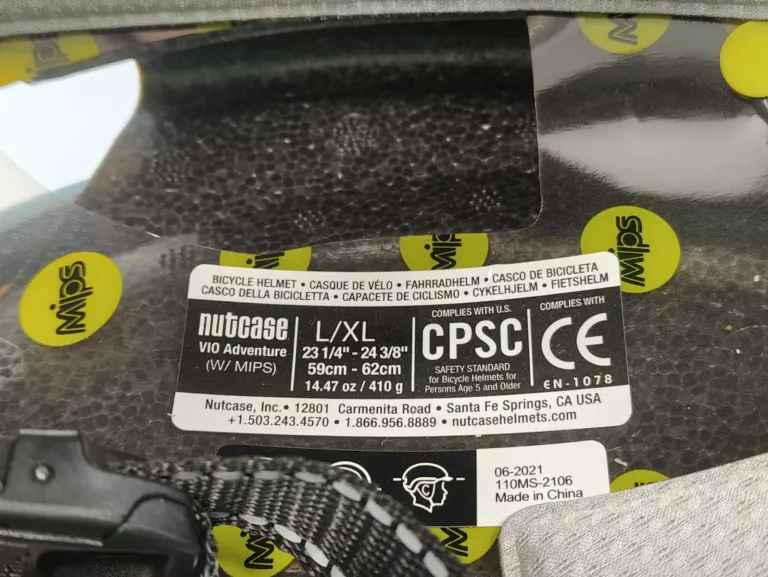 KASK DZIECIĘCY NUTCASE VIOADV21-G102-LXL ROZMIAR L/XL