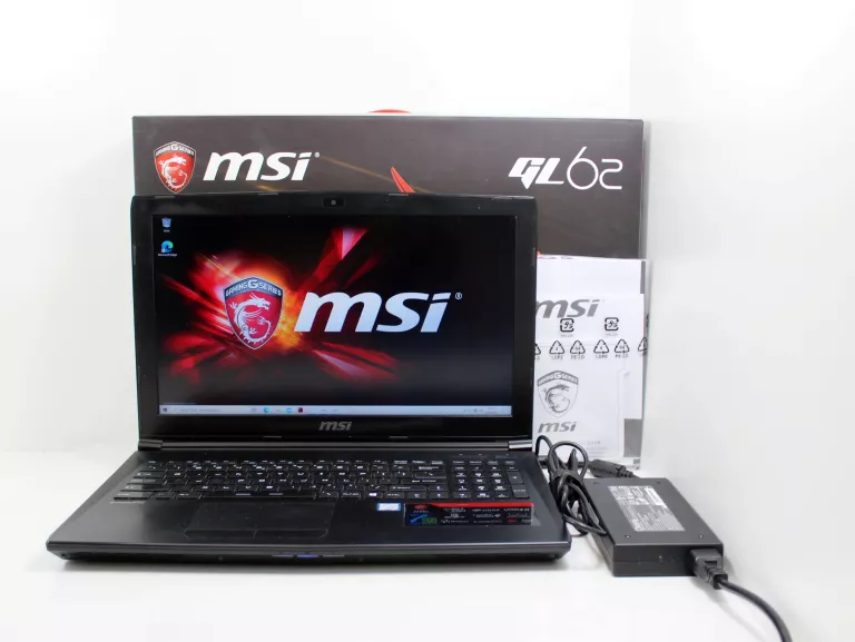 LAPTOP MSI GL62 I5-7300 8GB/128GB+1TB GTX 1050