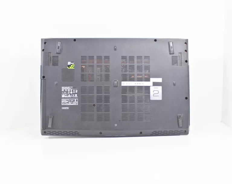 LAPTOP MSI GL62 I5-7300 8GB/128GB+1TB GTX 1050