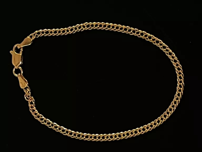 GUSTOWNA ZŁOTA BRANSOLETKA P.585 W. 2,85G