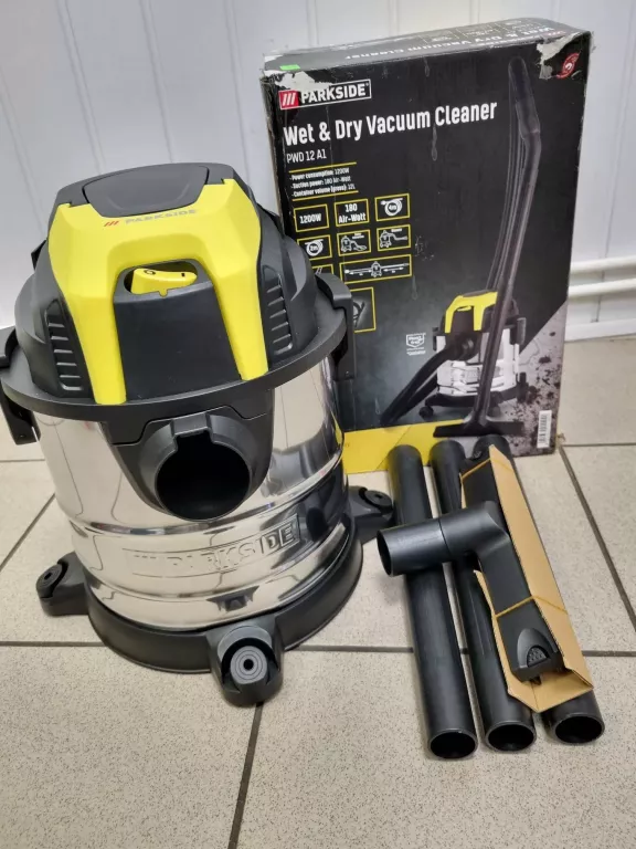 ODKURZACZ PRZEMYSŁOWY PARKSIDE PWD 12 A1 1200 W