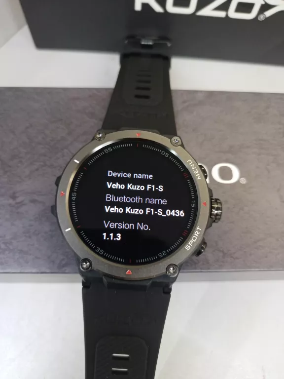 SMARTWATCH VEHO KUZO F1S