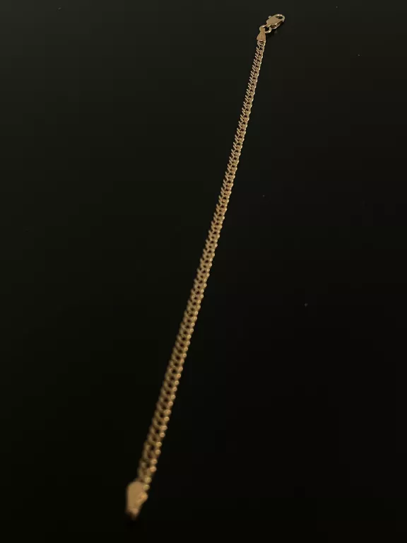 GUSTOWNA ZŁOTA BRANSOLETKA P.585 W. 2,85G