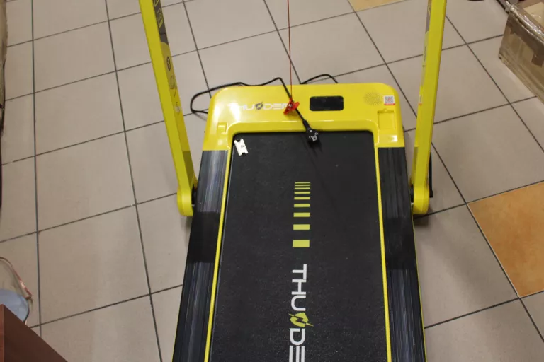 BIEŻNIA ELEKTRYCZNA DOMOWA RACE 130KG TRENINGOWA APLIKACJA SKŁADANA THUNDE