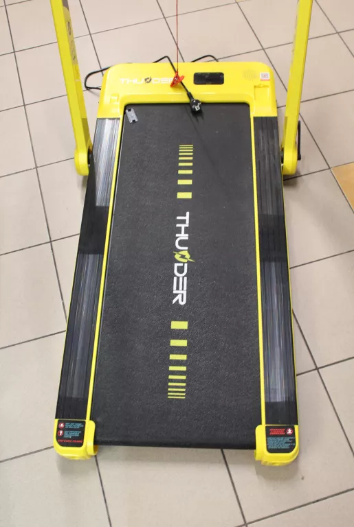 BIEŻNIA ELEKTRYCZNA DOMOWA RACE 130KG TRENINGOWA APLIKACJA SKŁADANA THUNDE