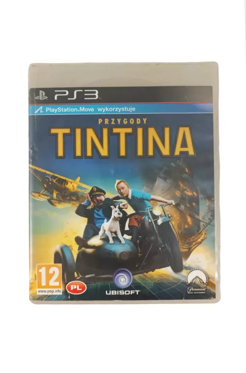 GRA NA PS3 PRZYGODY TINTINA