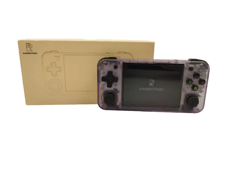 KONSOLA DO GIER RETRO ANBERNIC RG35XX H WIFI 5G 64GB FIOLETOWYM