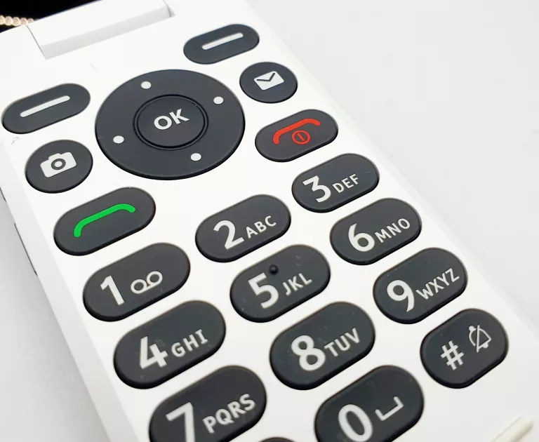 TELEFON DORO 6820 CZERWONY BRAK PL MENU