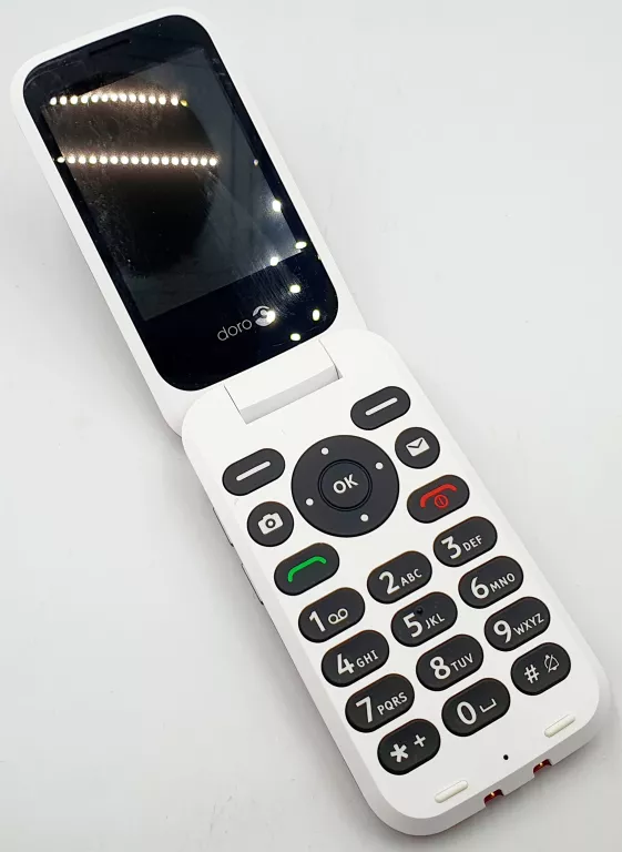 TELEFON DORO 6820 CZERWONY BRAK PL MENU