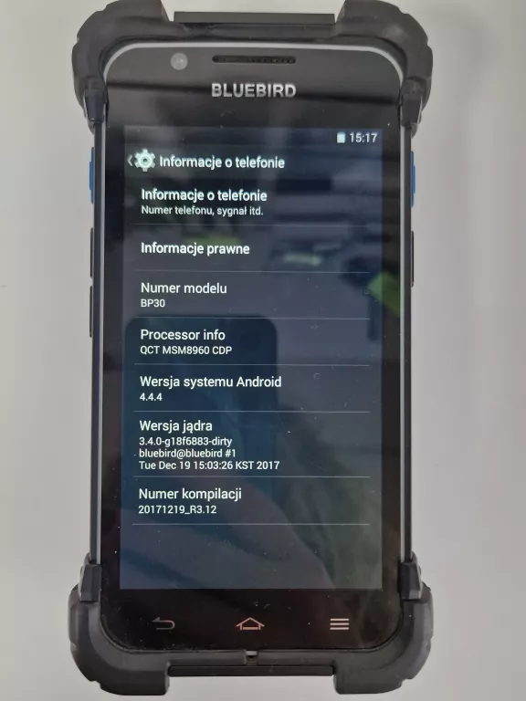 SKANER/ TELEFON BLUEBIRD BP30