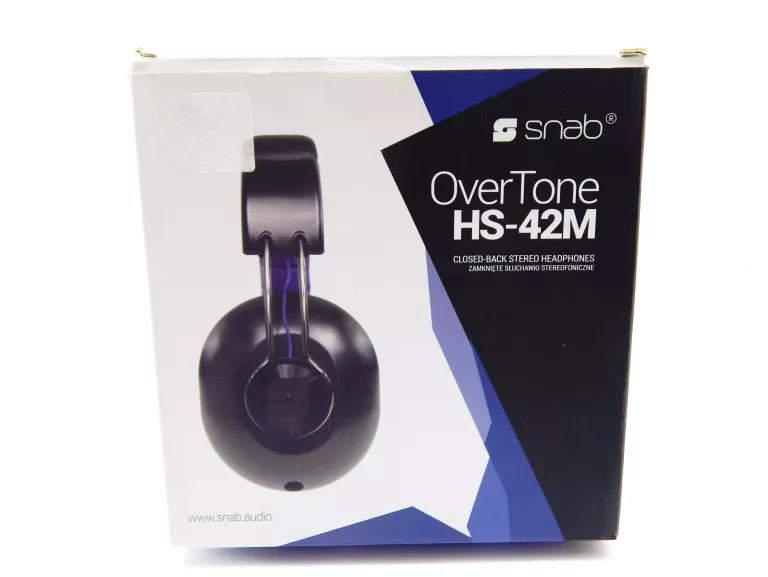 SŁUCHAWKI NAUSZNE SNAB OVERTONE HS-42M