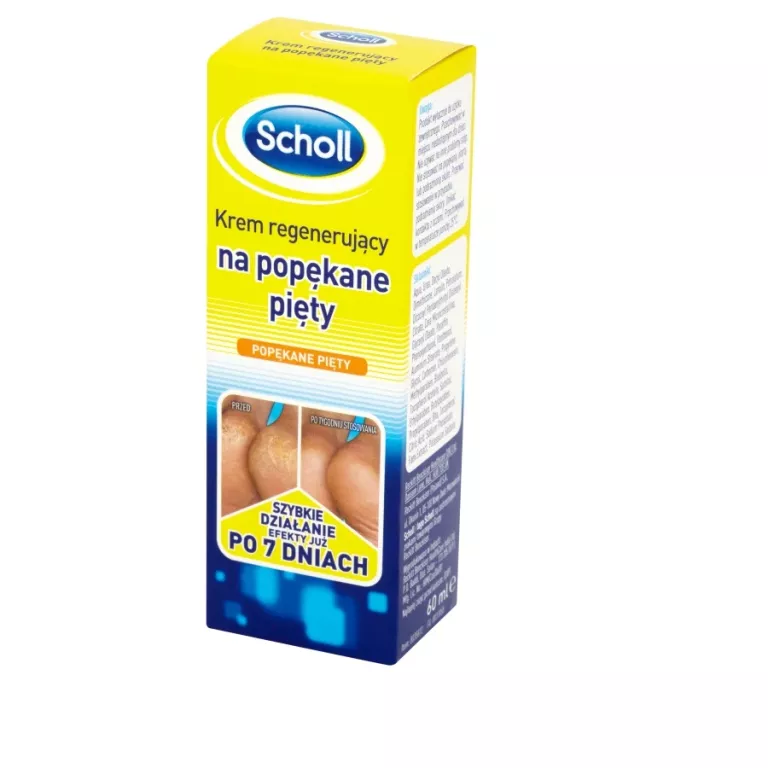 SCHOLL ANTI-CREVASSES KREM REGENERUJĄCY NA POPĘKANE PIĘTY 25% MOCZNIK 60ML