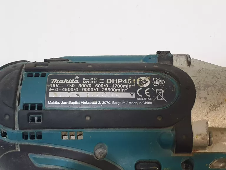 WKRĘTARKA MAKITA DHP451 + ŁADOWARKA