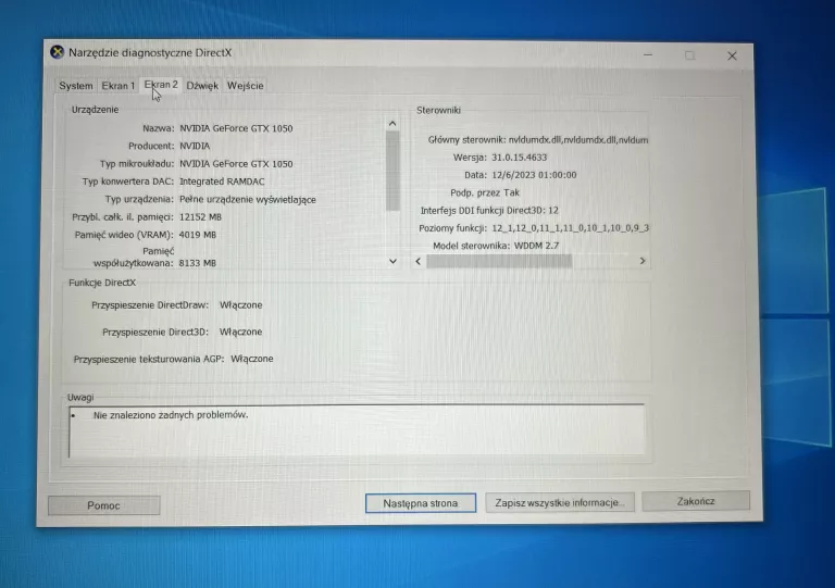 LAPTOP HP OMEN 15-CE008NW / ZESTAW