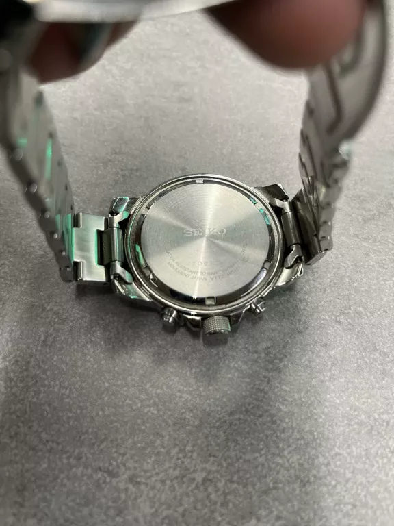 ZEGAREK MĘSKI SEIKO SOLAR ALARM CHRONOGRAPH 700125