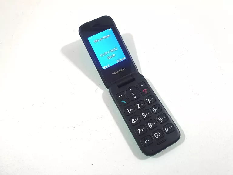 TELEFON Z KLAPKĄ PANASONIC KX-TU400EXC ZIELONY