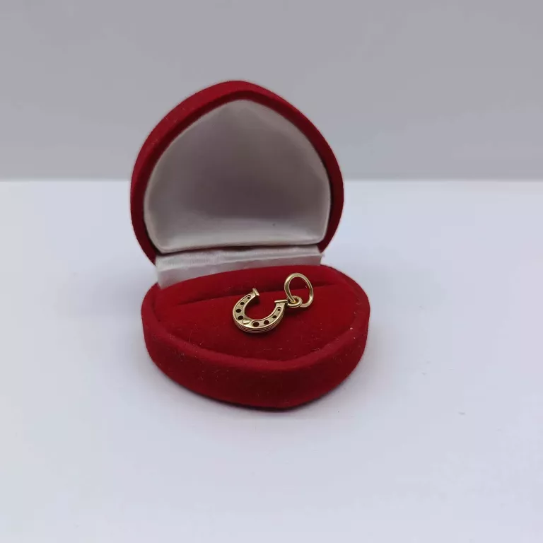 ZŁOTA ZAWIESZKA PODKOWA WAGA 0,95/PRÓBA 585 DŁ.1,8 CM