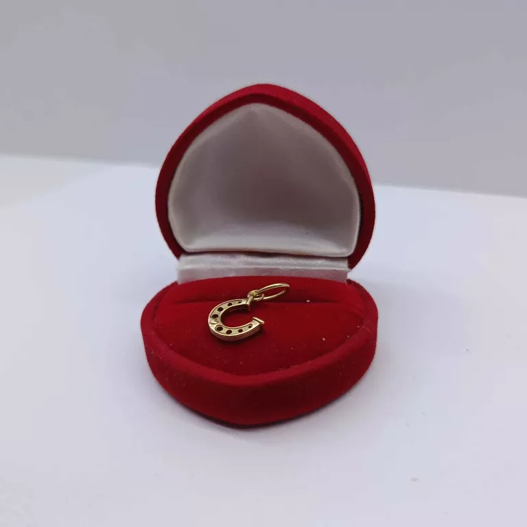 ZŁOTA ZAWIESZKA PODKOWA WAGA 0,95/PRÓBA 585 DŁ.1,8 CM