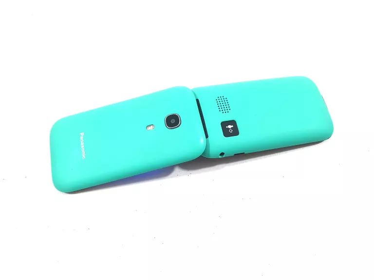 TELEFON Z KLAPKĄ PANASONIC KX-TU400EXC ZIELONY