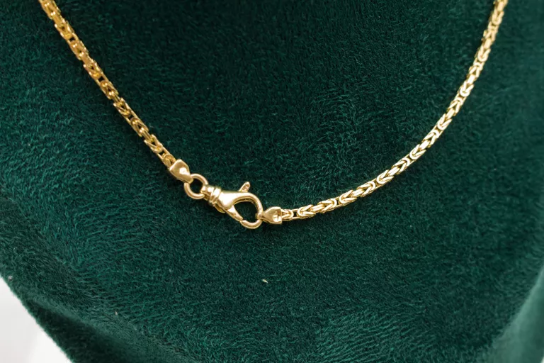 ZŁOTY ŁAŃCUSZEK SPLOT KRÓLEWSKI 14K 59 CM 17G